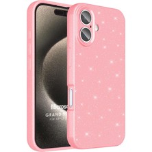 Microsonic Apple iPhone 16 Plus Kılıf Grand Stardust Pembe