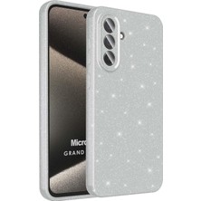 Microsonic Samsung Galaxy A56 Kılıf Grand Stardust Gümüş