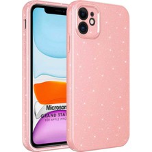 Microsonic Apple iPhone 12 Kılıf Grand Stardust Pembe