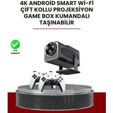 E-Woman Taşınabilir Full Hd Projektör - 1 GB Ram, 8 GB Hafıza - Lisinya