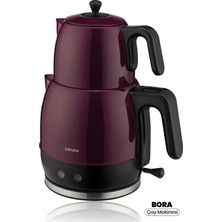 Allians 2200W Xl Paslanmaz Çelik Damlatmayan Çay Makinesi ve Su Isıtıcı