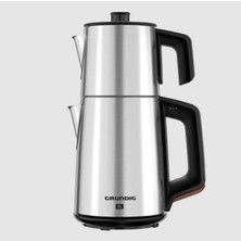 Grundig Paslanmaz Çelik 1650W Çay Makinesi, Hızlı ve Kolay Çay Hazırlama