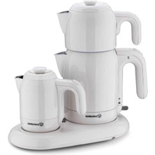 Allians A353 Mia Çay ve Kahve Makinesi, 1600W, Beyaz, 1,7l