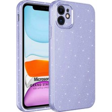 Microsonic Apple iPhone 11 Kılıf Grand Stardust Lila