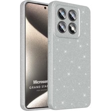 Microsonic Xiaomi Mi 14T Pro Kılıf Grand Stardust Gümüş