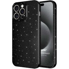 Microsonic Apple iPhone 15 Pro Max Kılıf Grand Stardust Siyah