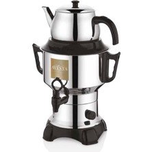 Allians Pratik 4,5 Lt Çelik Elektrikli Semaver, Armağan Modeli, Şık ve Dayanıklı