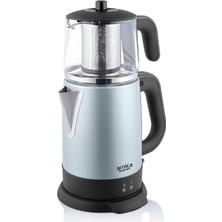 Arnica Pratik Cam Demlikli Çay Makinesi, Demleme Kolaylığı ve Şıklık Sunar