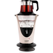 Allians Elektrikli Cam Semaver, Modern ve Şık Çay Demleme Cihazı