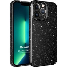 Microsonic Apple iPhone 12 Pro Max Kılıf Grand Stardust Siyah