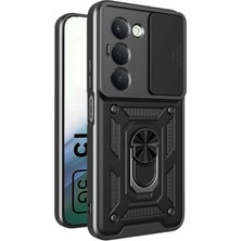 Microsonic Vivo V30 Lite 4g Kılıf Impact Resistant Siyah