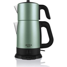 Arnica Mint Yeşili Çay Makinesi, Pratik Kullanımlı ve Şık Tasarımlı