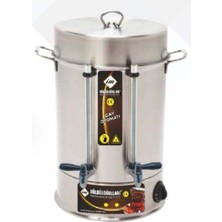 Allians Çevirmeli Çelik Bardaklık ve Çay Makinesi Seti, Pratik ve Şık Tasarım