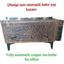 Allians Tam Otomatik Bakır Çay Kazanı, Dar Alanlar Için Elektrikli Çay Makinesi