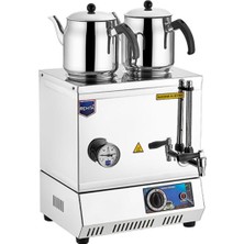 Allians Elektrikli 28L Çay Ocağı, 40 Model, 2 Demlikli, Pratik ve Şık Tasarım