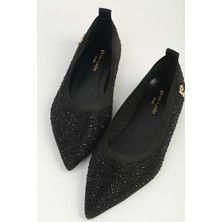 Benetton Pierre Cardin Kadın Siyah Babet PC-55733