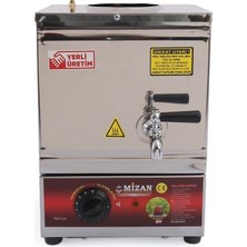 Allians 10LT Elektrikli Çay Ocağı Kazanı, Demlikli, Vidalı, Pleytsiz