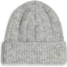 Tommy Hilfiger Kadın Gri Tommy Hilfiger Th Tımeless Beanıe Kdın Gri Bere