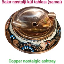 Allians Nostaljik Bakır Küllük Seti, Şık ve Zarif Dekoratif Aksesuarlar