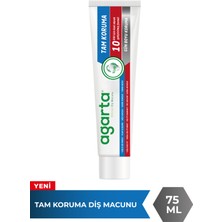 Agarta Doğal Tam Koruma 10 Etki Diş Macunu 75 ml