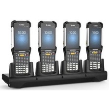 Zebra CRD-MC93-4SCHG-01 MC9300 MC9400 4 Yuvalı Şarj ve Veri Aktarım Istasyonu