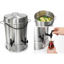 Allians 80 Bardak Çay Otomatı, Paslanmaz Çelik, Dayanıklı ve Güvenilir Makine