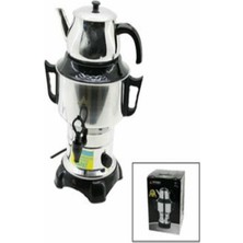 Allians 120 Bardak Elektrikli Çay Otomati, Çift Musluk, 12L Semaver Çay Makinesi