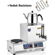 Allians K30 15 Model Elektrikli Çay Kazanı 13 Lt Yedek Rezistans ile