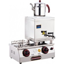 Allians Çift Tabaklı Doğalgazlı Çay Ocağı, Ekonomik, 15'lik, Dayanıklı ve Şık