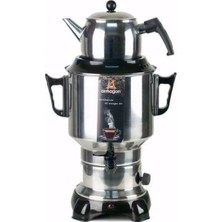 Allians Şık ve Dayanıklı 6 Litrelik Klasik Semaver, Geleneksel Tasarım