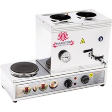 Allians Elektrikli 40'lık Pleytli Çay Kazanı ile Keyifli Çay Keyfi