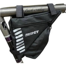 Xbyc 827 Bisiklet Üçgen Çanta Suluklu Siyah Beyaz