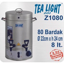 Allians Pratik Çay Makinesi 80 Bardak 8l, Kolay Kullanım ve Hızlı Demleme