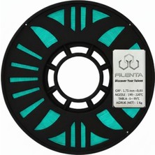 Filenta Turkuaz Pla Premium Filament 1.75MM 1kg
