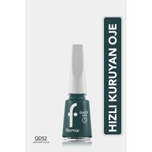 Flormar Quick Dry Hızlı Kuruyan İnce Yapılı & Parlak Bitişli Oje (QD52 Awesome Color) 8682536074148