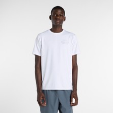 Nb New Balance MT61Y4NS Beyaz Erkek Tişört