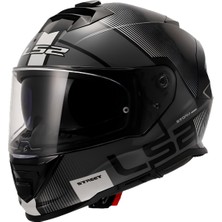 LS2 STORM 2 EPIC SİYAH- KASK