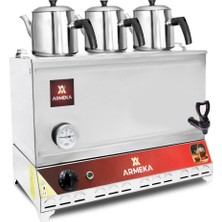 Allians 40 Litre Çay Kazanı, Pleytsiz Plastik Musluklu, Dayanıklı ve Pratik Kullanım