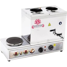 Allians Iki Demlikli Elektrikli Çay Kazanı 25 Litrelik, Pratik ve Kullanışlı Ürün