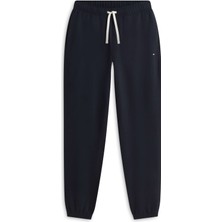 Tommy Hilfiger Erkek Lacivert Tommy Hilfiger  Essentıal Fleece Swe Erkek Lacivert Eşofman Alt