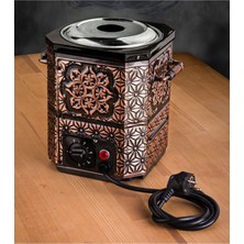 Allians Nostaljik Elektrikli Bakır Çay Semaveri, Şık ve Pratik Çay Keyfi