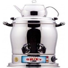 Allians Çift Amaçlı 6 L Çay Semaveri Inox - Pratik ve Şık Tasarım