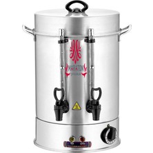 Allians Paslanmaz Çelik Çay Otomatı, 160 Bardak Kapasitesi, Pratik ve Dayanıklı