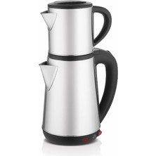 Allians 304 Kalite Paslanmaz Çelik Çay Makinesi, 1.8l Su Isıtıcı
