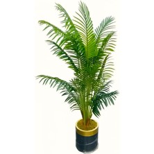 Madame Nazar Üstün Kalite Gerçekçi Areka Palmiye Yapay Ağaç 160 cm / 27 Yaprak (Saksılı) Iç & Dış Mekan