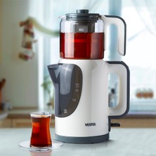 Vestel Pratik ve Şık 1000 B Çay Makinesi ile Lezzetli Çay Keyfi