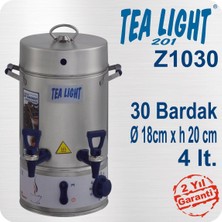 Allians Tealight Çay Makinesi 30 Bardak, 4l, Pratik ve Şık Tasarım