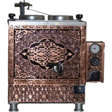 Allians Iki Gözlü Otomatik Bakır Çay Makinesi, Dar Alanlar Için Uygun