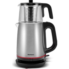 Allians Cam Demlikli Siyah Çay Makinesi, Pratik ve Şık Çay Keyfi