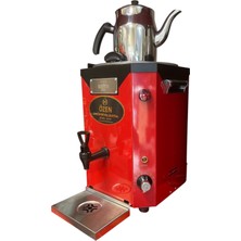 Allians Jumbo Dijital Çay Makinesi, 13LT, Demlikli, Kırmızı-Siyah Uyumlu